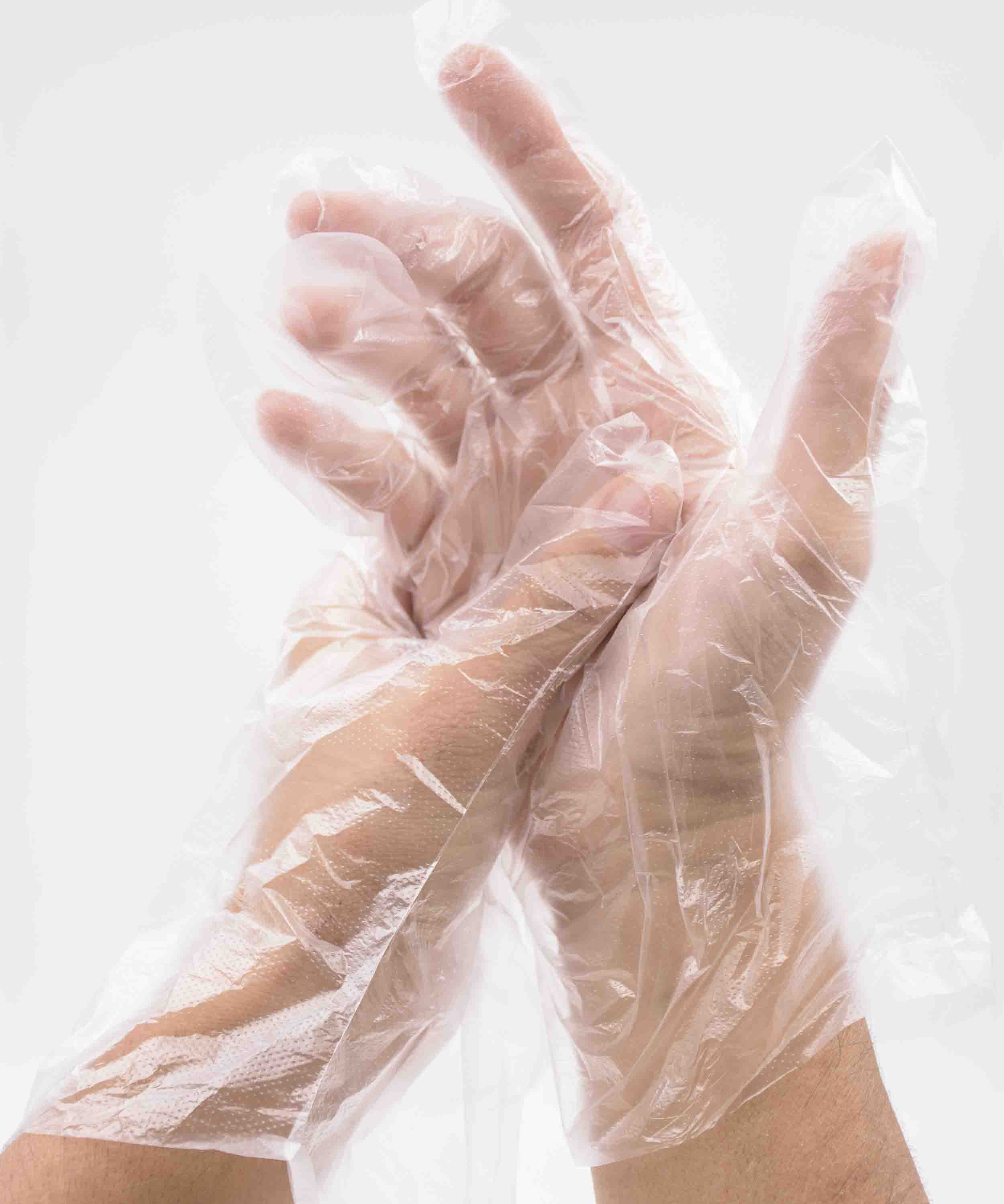 GUANTES DE POLIETILENO DESECHABLES